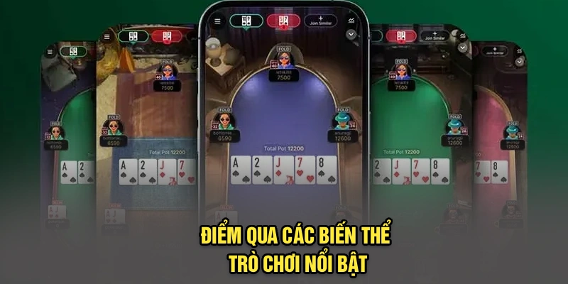 Điểm qua các biến thể trò chơi nổi bật