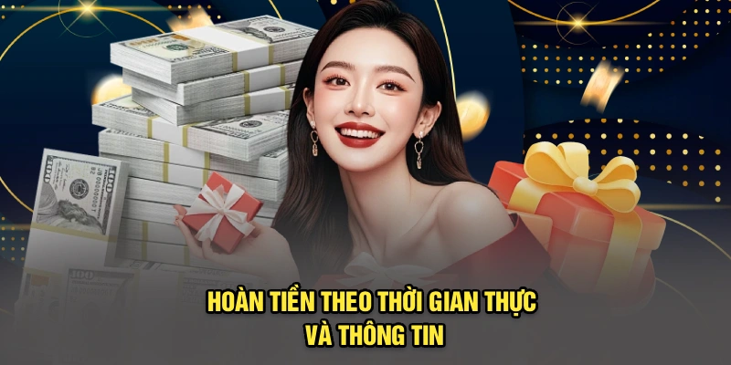 Hoàn tiền theo thời gian thực và thông tin