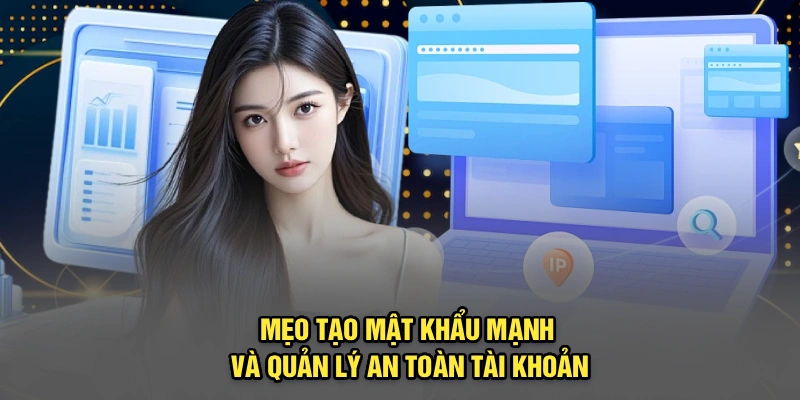 Mẹo tạo mật khẩu mạnh và quản lý an toàn tài khoản