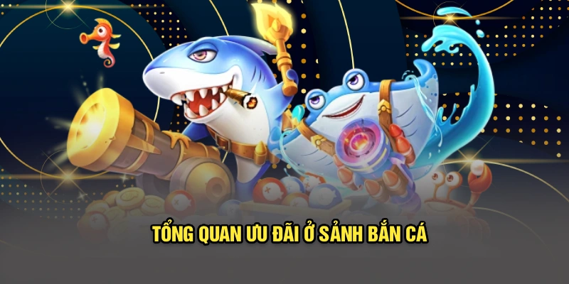 Tổng quan ưu đãi ở sảnh bắn cá 13Win
